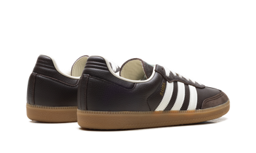 ADIDAS SAMBA OG DARK BROWN OFF WHITE GUM — Stock