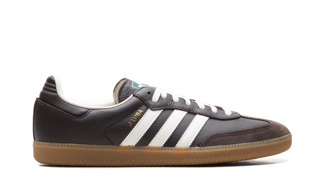 ADIDAS SAMBA OG DARK BROWN OFF WHITE GUM