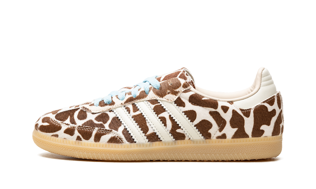 ADIDAS SAMBA OG GIRAFFE PRINT CRYSTAL LINEN (WOMEN&