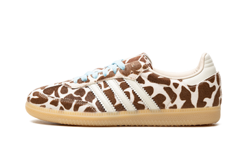 ADIDAS SAMBA OG GIRAFFE PRINT CRYSTAL LINEN (WOMEN'S) — Stock