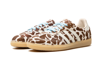 ADIDAS SAMBA OG GIRAFFE PRINT CRYSTAL LINEN (WOMEN'S) — Stock