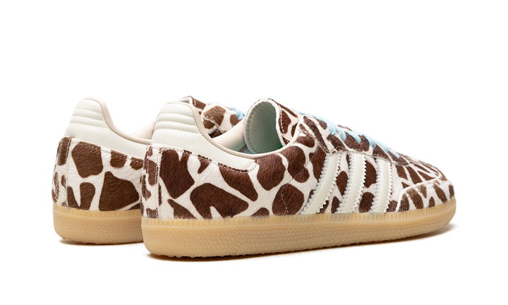 ADIDAS SAMBA OG GIRAFFE PRINT CRYSTAL LINEN (WOMEN&