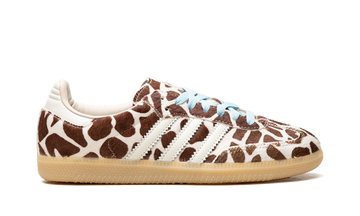 ADIDAS SAMBA OG GIRAFFE PRINT CRYSTAL LINEN (WOMEN'S) — Stock