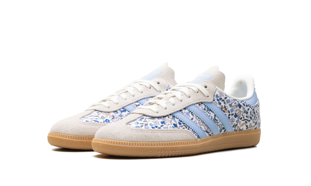 ADIDAS SAMBA OG LIBERTY LONDON BLUE FLORAL GS
