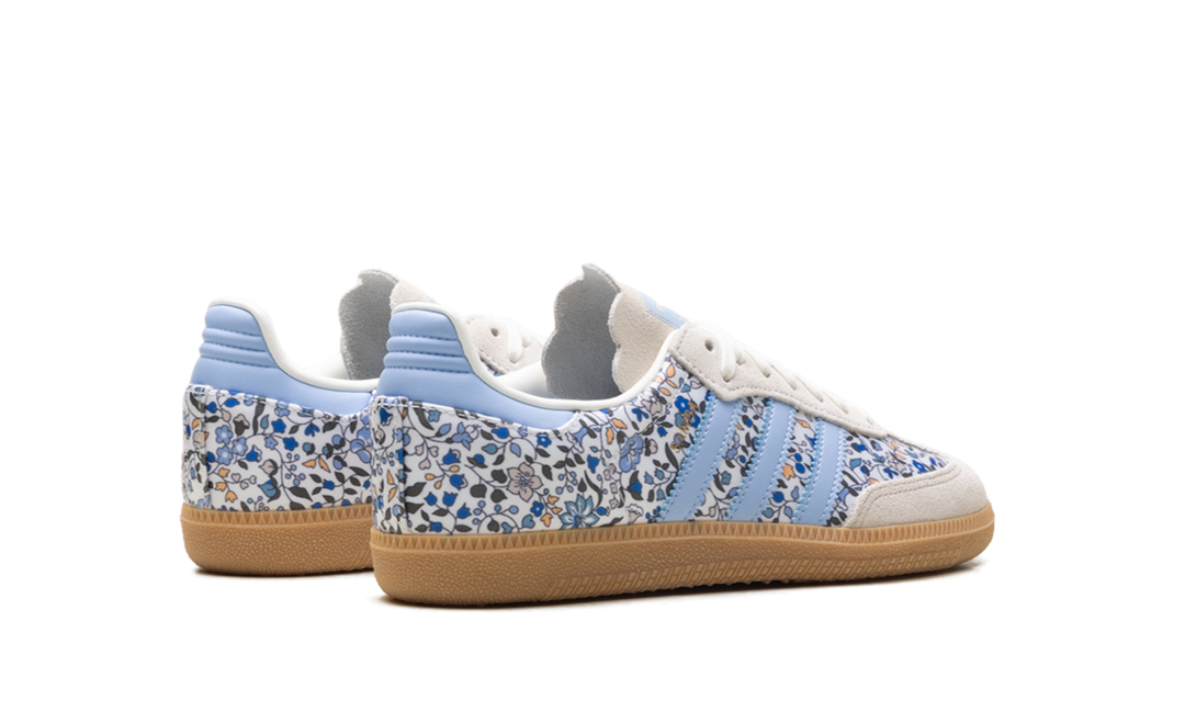 ADIDAS SAMBA OG LIBERTY LONDON BLUE FLORAL GS