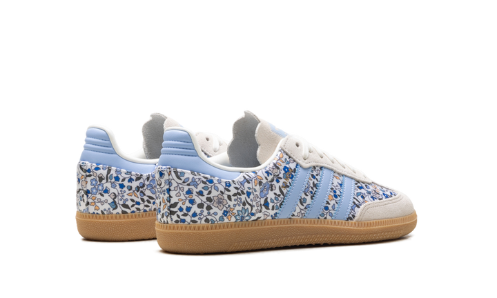 ADIDAS SAMBA OG LIBERTY LONDON BLUE FLORAL GS