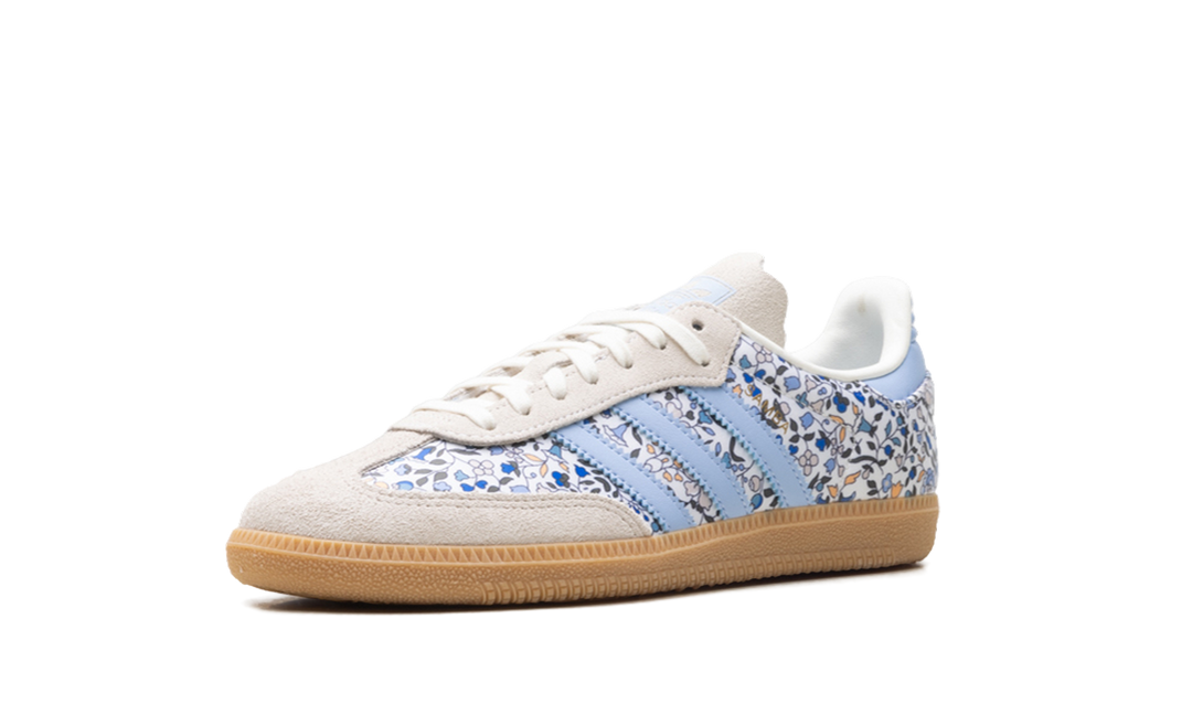 ADIDAS SAMBA OG LIBERTY LONDON BLUE FLORAL GS