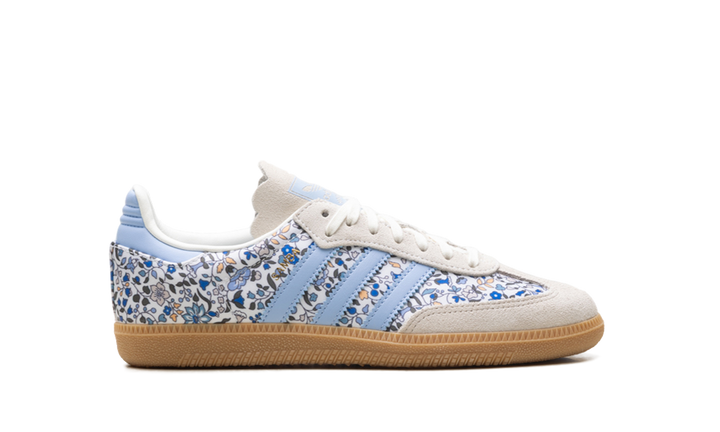 ADIDAS SAMBA OG LIBERTY LONDON BLUE FLORAL GS