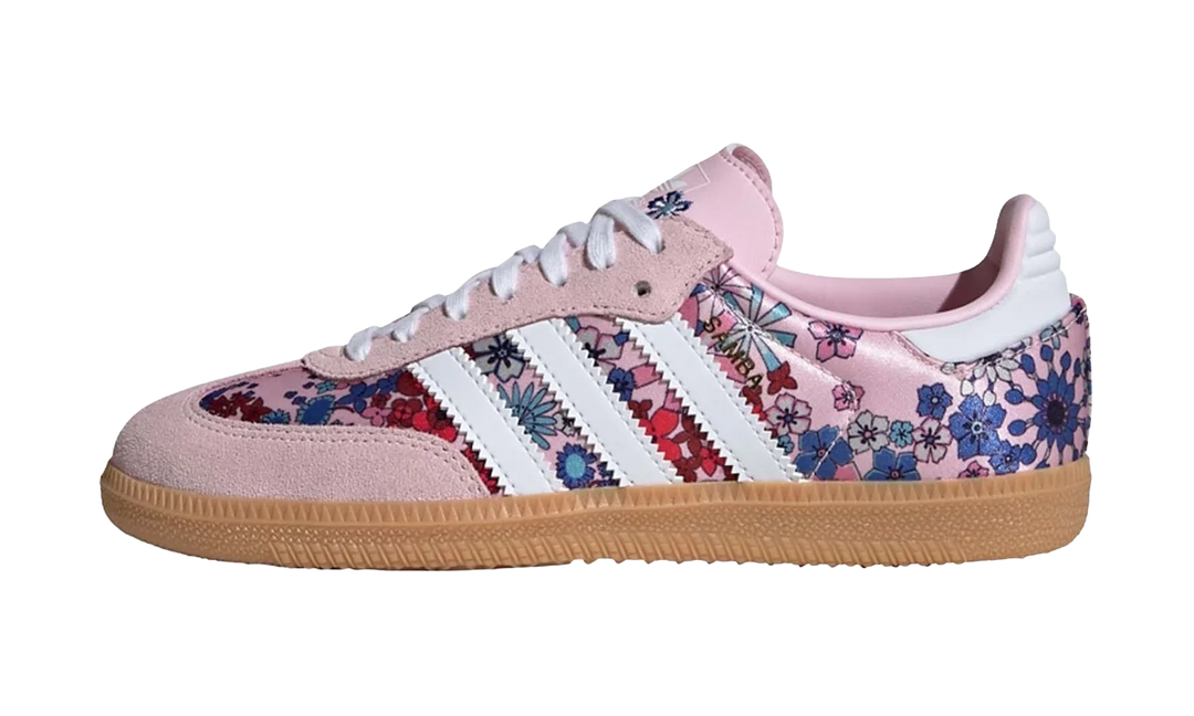 ADIDAS SAMBA OG LIBERTY LONDON CLEAR PINK FLORAL (GS)