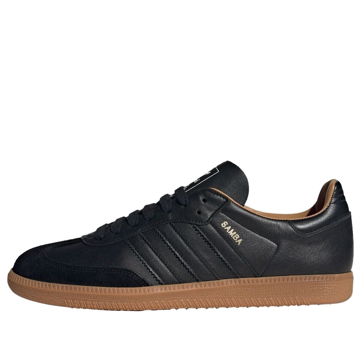 ADIDAS SAMBA OG MADE IN ITALY BLACK GUM