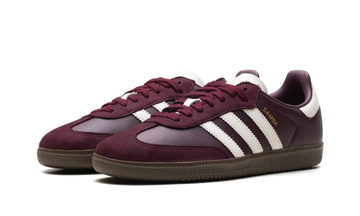 ADIDAS SAMBA OG MAROON OFF WHITE GUM (WOMEN'S) — Stock