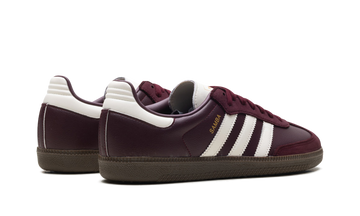 ADIDAS SAMBA OG MAROON OFF WHITE GUM (WOMEN'S) — Stock