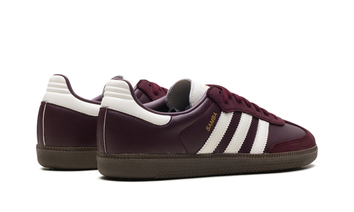 ADIDAS SAMBA OG MAROON OFF WHITE GUM (WOMEN&