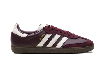 ADIDAS SAMBA OG MAROON OFF WHITE GUM (WOMEN'S) — Stock