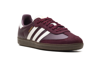 ADIDAS SAMBA OG MAROON OFF WHITE GUM (WOMEN'S) — Stock