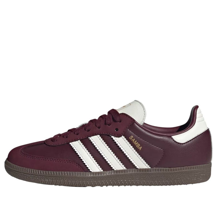 ADIDAS SAMBA OG MAROON OFF WHITE GUM (WOMEN&