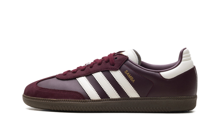 ADIDAS SAMBA OG MAROON OFF WHITE GUM (WOMEN&
