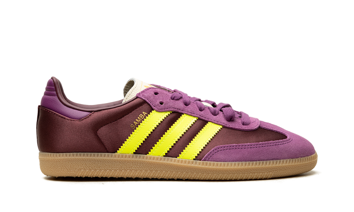 ADIDAS SAMBA OG MAROON RICH MAUVE WOMENS