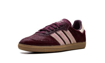 ADIDAS SAMBA OG MAROON SAND STRATA PONY (WOMEN'S) — Stock