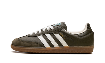 ADIDAS SAMBA OG MEDIUM RAW KHAKI GUM — Stock