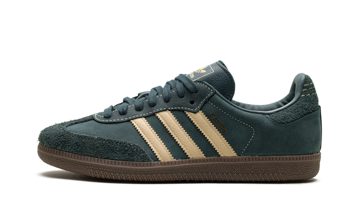 ADIDAS SAMBA OG MINERAL GREEN CRYSTAL SAND WOMENS