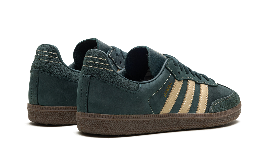 ADIDAS SAMBA OG MINERAL GREEN CRYSTAL SAND WOMENS