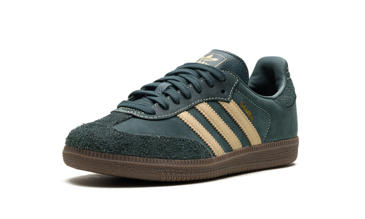 ADIDAS SAMBA OG MINERAL GREEN CRYSTAL SAND WOMENS