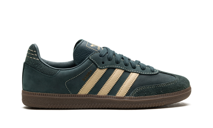 ADIDAS SAMBA OG MINERAL GREEN CRYSTAL SAND WOMENS
