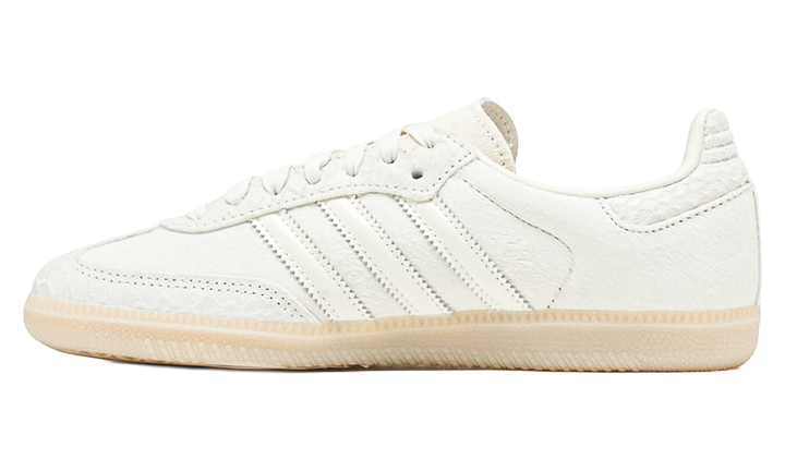 ADIDAS SAMBA OG OFF WHITE CRYSTAL LINEN WOMENS