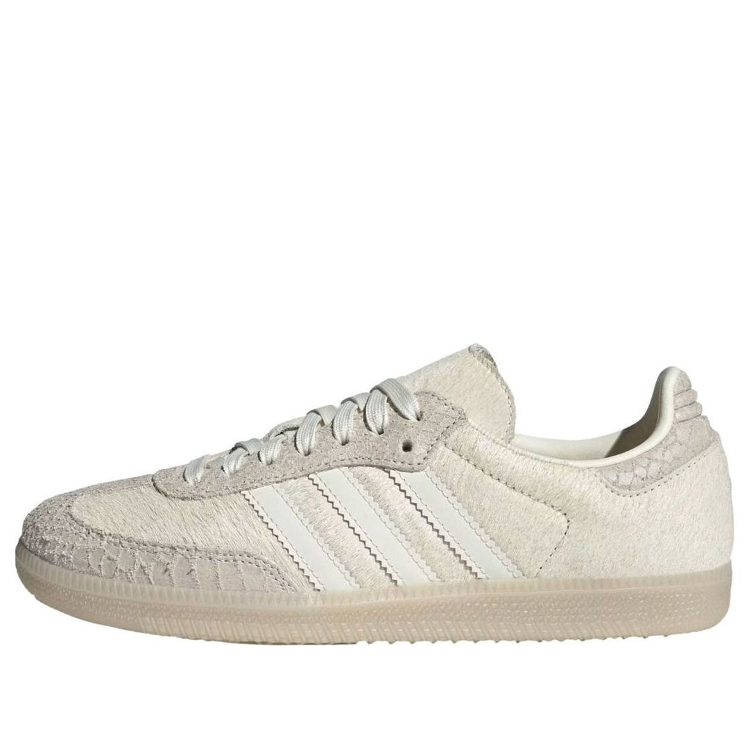 ADIDAS SAMBA OG OFF WHITE CRYSTAL LINEN WOMENS