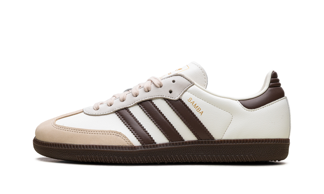 ADIDAS SAMBA OG OFF WHITE EARTH STRATA GUM (WOMEN&