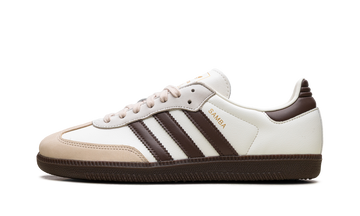 ADIDAS SAMBA OG OFF WHITE EARTH STRATA GUM (WOMEN'S) — Stock