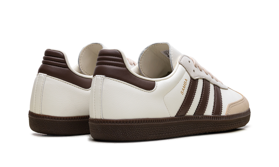 ADIDAS SAMBA OG OFF WHITE EARTH STRATA GUM (WOMEN&