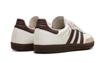 ADIDAS SAMBA OG OFF WHITE EARTH STRATA GUM (WOMEN'S) — Stock