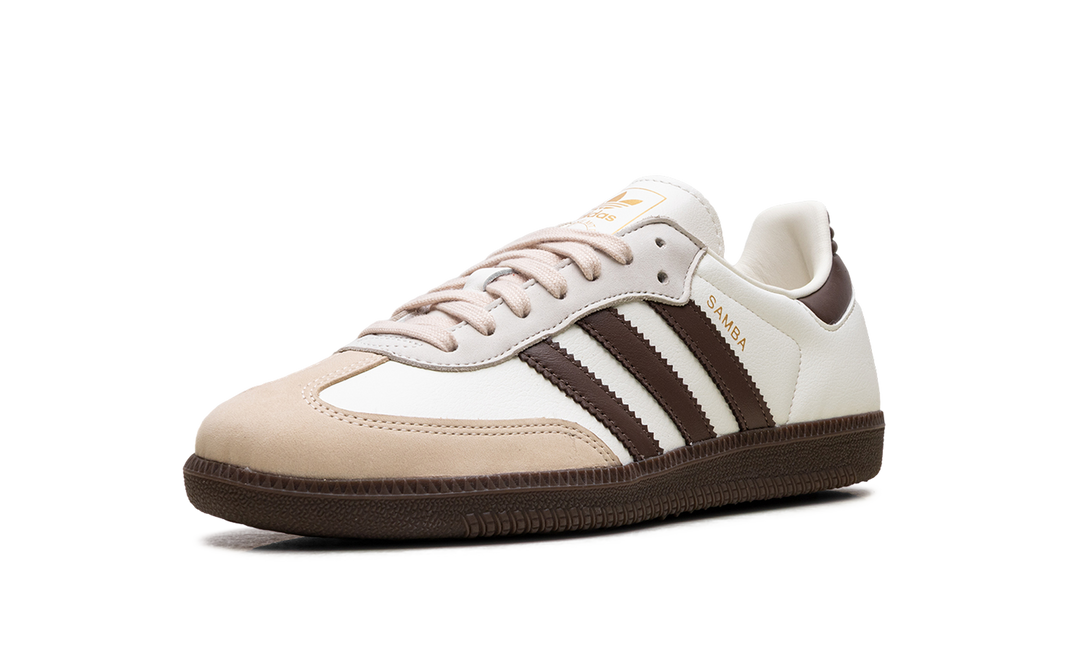 ADIDAS SAMBA OG OFF WHITE EARTH STRATA GUM (WOMEN&