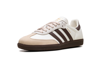 ADIDAS SAMBA OG OFF WHITE EARTH STRATA GUM (WOMEN'S) — Stock
