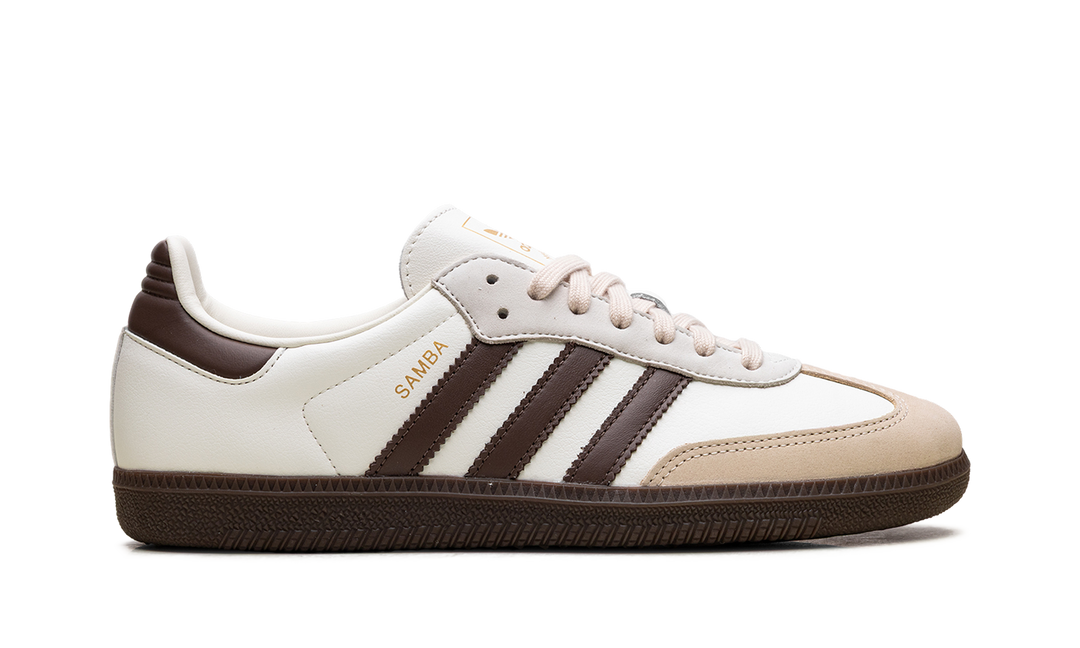 ADIDAS SAMBA OG OFF WHITE EARTH STRATA GUM (WOMEN&