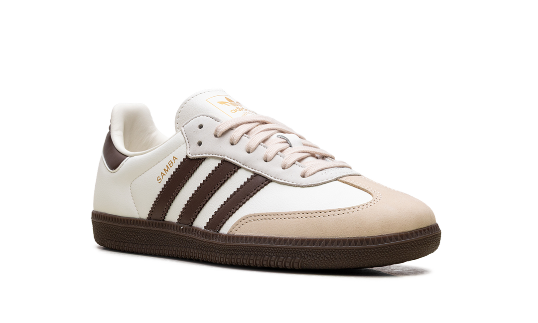 ADIDAS SAMBA OG OFF WHITE EARTH STRATA GUM (WOMEN&