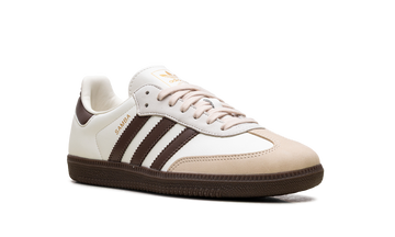 ADIDAS SAMBA OG OFF WHITE EARTH STRATA GUM (WOMEN'S) — Stock