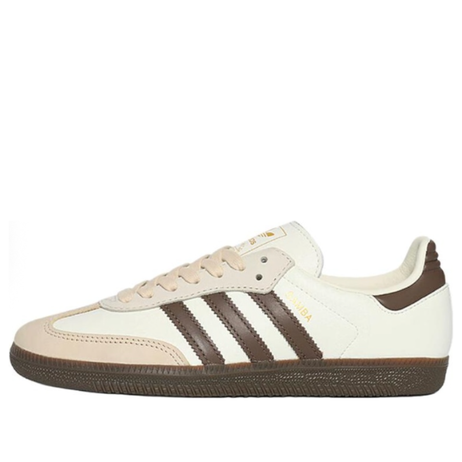 ADIDAS SAMBA OG OFF WHITE EARTH STRATA GUM (WOMEN&