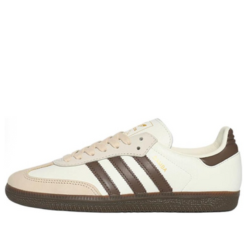 ADIDAS SAMBA OG OFF WHITE EARTH STRATA GUM (WOMEN'S) — Stock