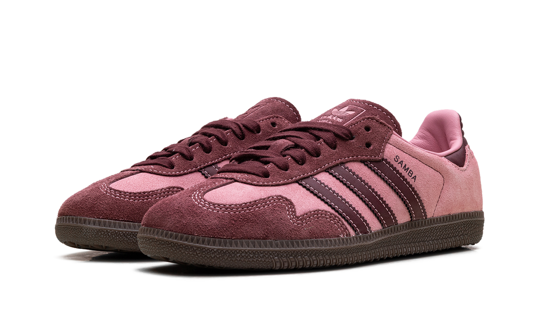 ADIDAS SAMBA OG PINK SPARK SHADOW RED WOMENS