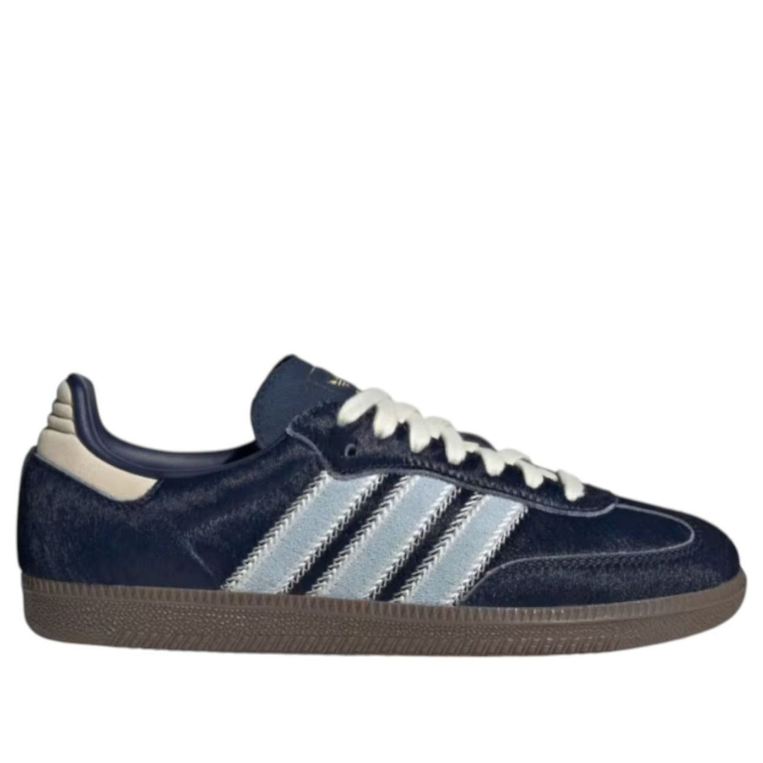 ADIDAS SAMBA OG PONY HAIR NIGHT INDIGO CLEAR SKY (WOMEN&