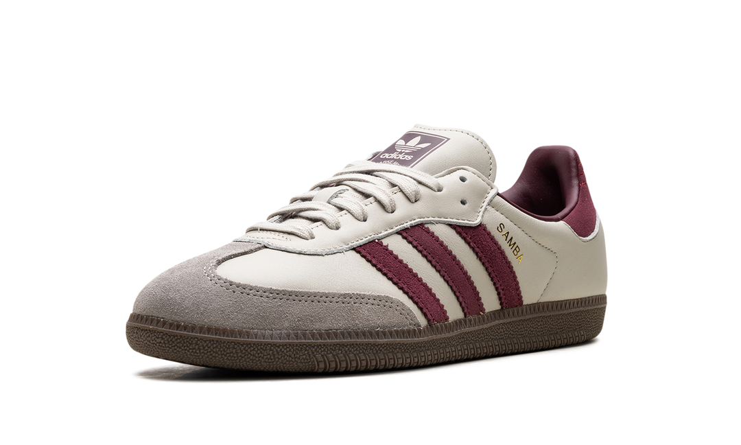 ADIDAS SAMBA OG PUTTY GREY MAROON
