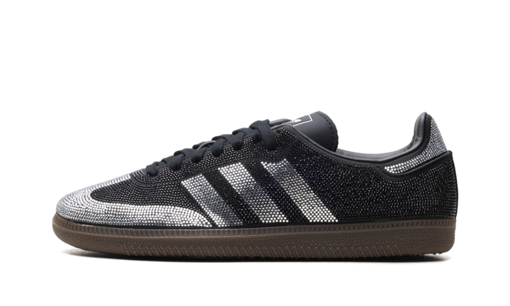 ADIDAS SAMBA OG RHINESTONE BLACK SILVER WOMENS