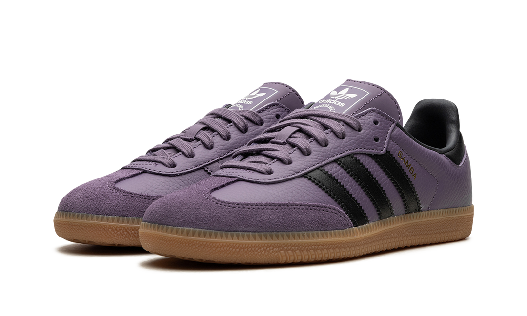 ADIDAS SAMBA OG SHADOW VIOLET GUM WOMENS