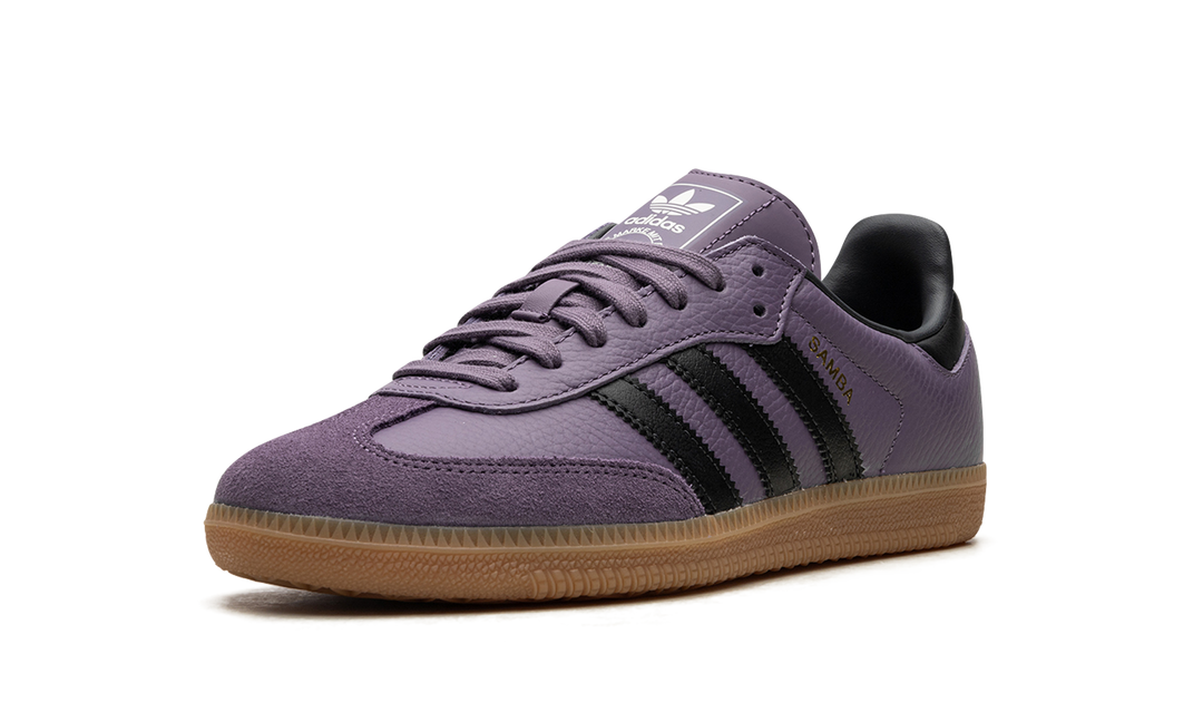 ADIDAS SAMBA OG SHADOW VIOLET GUM WOMENS