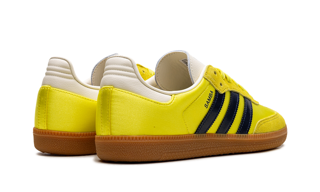 ADIDAS SAMBA OG SHOCK YELLOW NIGHT INDIGO WOMENS