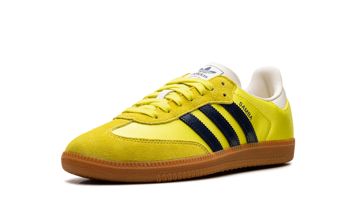 ADIDAS SAMBA OG SHOCK YELLOW NIGHT INDIGO WOMENS