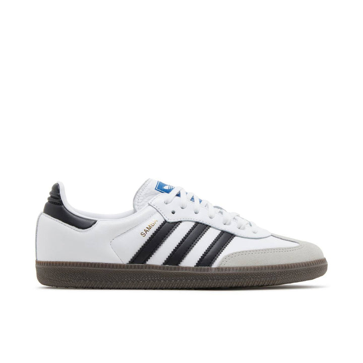 ADIDAS SAMBA OG WHITE BLACK GUM GS — Stock 